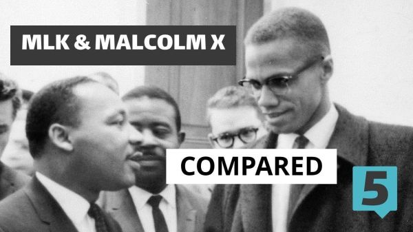 Martin Luther King and Malcolm X Compared